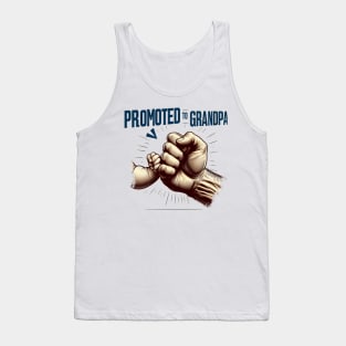 Promoted To Grandpa Tank Top